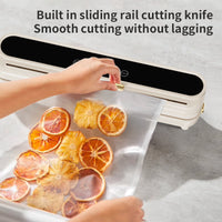 Mini Vacuum Sealer with Built-in Battery, Portable for Food Preservation