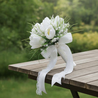 Bridal Bouquet Handheld Flowers Romantic for Ceremony