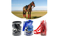 8 Pieces Includes Storage Bag 8 in 1 Equestrian Accessory Kit Multiple Colors Available Complete Horse Tack Package for Beginners