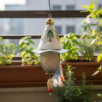 Hanging Hummingbird Feeder European Design Metal Hummingbird Feeder Easy to Fill