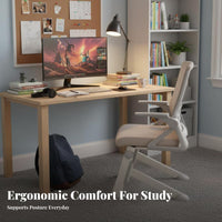 Ergonomic rotating Chair Rolling Casters Mesh posterior Task Chair Easy Assembly