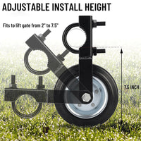 Heavy Duty Farm Gate Caster Outdoor Door Frame Auxiliary Wheel Metal Fence Gate Wheel for Metal Swing Gate