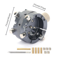 7750 Movement Holder Knurled Adjustment Wheel Watchmaker's Movement Holder Machined Body