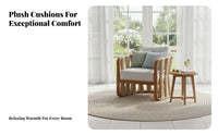 4 Pieces 4-Piece Woven Sofa Collection Weather-Resistant Outdoor Furniture Deep Seating Sturdy Construction for Terrace, Balcony