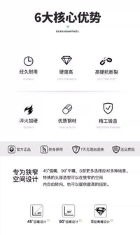 多功能鹰嘴管子钳工业级可调节大开口活动万能扳手水暖工管钳扳手