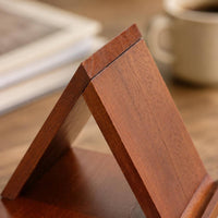 Triangle Reading Valet Compact Triangle Book Stand for Office
