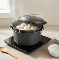 Camping Stockpot Large Capacity Hanging Pot Lightweight for Barbecue