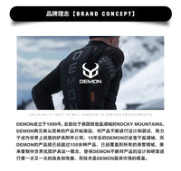 现货冬季新款DEMON 迪蒙单板双板儿童滑雪护具防摔装备护甲护臀