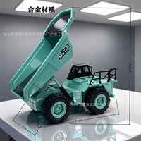 加大版合金惯性仿真矿山工程车翻斗车仿真矿山采矿卡车男孩玩具车