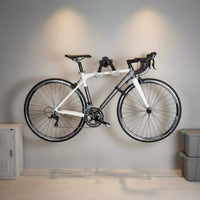 Foldable Bike Hook Rack Telescopic Arm Wall-Mounted Bike Rack Cushioning Pads