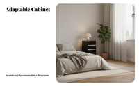 two-levellevel Narrow Stand Space-Saving Nightstand Minimalist Design for Living Room