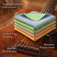 Microfiber Cleaning Cloths, Large Lens Cloth, Instrument Cleaning Cloth, Absorbent Towel, Screen Cleaner Cloth for Electronics and Cars, 30x30cm