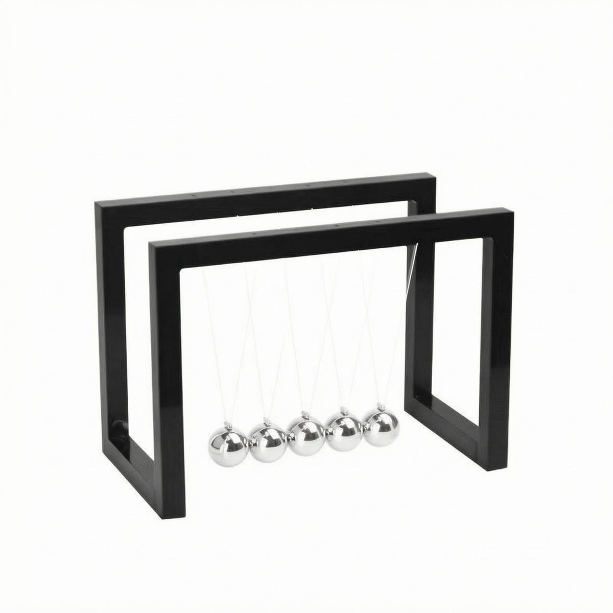Newton's Cradle Compact Pendulum Balls Stress Relief for Office Desk