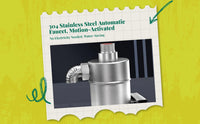 Automatic Touchless Faucet, Proximity detector Water-Saving Sink Tap, Commercial Kitchen Hotel