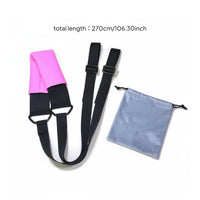 Split Training Band Strapping Ballet Flexibility Strap Padded Center Leg Stretcher Strap for Dancers, Gymnasts, Dance Studio, Home Gym