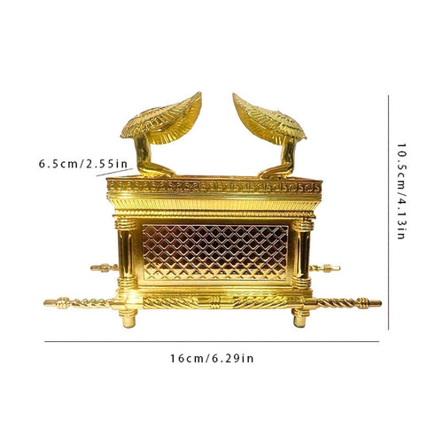 Sacred Chest the Covenant Reproduction Ornament Metal Craft Sacred Chest the Covenant Decor Collectible for Living Room