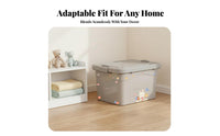 Wheeled Storage container Large Capacity Organizing Box Portable for Families, Parents