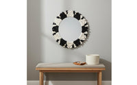 Bohemian Hanging Mirror Handmade Tassel Frame Mirror Beautiful Gift for Bedroom