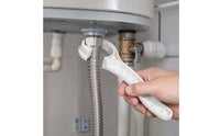 Compact Y-Shaped Plumbing Wrench Low-Clearance Split-Loop Wrench Portable Tool Handheld for Plumbers, DIYers, Tight Areas, Bathroom