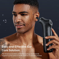 Electric Ear Cleaner with Ear Scoop Set, Black (Design Patent)