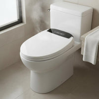 Instant Heating Smart Toilet Seat Multiple Cleaning Modes Heated Bidet Seat Wireless Controller Control Heated Smart Toilet Temperature Display for Hotel