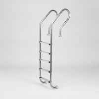 304 Stainless Steel Swimming Pool Ladder Long-Lasting Pool Ladder with Handrails Stable Textured