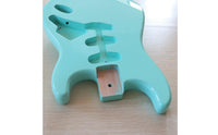 Lightweight Guitar Body with Neck Pocket Solid Guitar Body with Routed Cavities Unfinished for Luthier