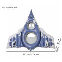 Inflatable Airplane Pool Inflatable Long-Lasting PVC Parent-Child Airplane