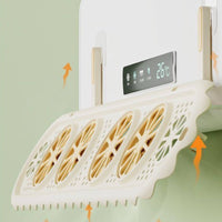 Adjustable Air Conditioner Wind Deflector Light-Colored for Indoor Cooling
