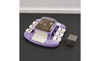 Press Slide Feeder Snack Dispensing Leak Food Toy Sturdy ABS Material for Dogs