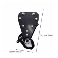 Thickened Steel Movable Sandbag Hanger Long-Lasting Material Sliding Striking Bag Rack 360 Degree Swivel Ceiling Track Bag Holder Easy to Install for Boxers, Combat Artists, Training Center