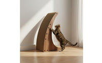 L-Shaped Cat Scratcher Wear-Resistant Vertical Cat Scratching Pad Low-Shedding Pet Supplies for Cats, Kittens, Indoor