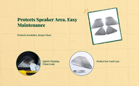 Sedan speaker trim ring for upgrade
