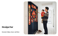 Couplets, Horse Year, Creative Holiday Door Decor, Fu Sticker