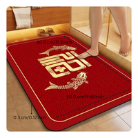 Diatom Mud Bath Mat fast-dry absorbent