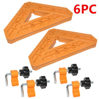 Woodworking Right Angle Clamp, High-Strength Nylon Plastic, 45/90 Degree Positioning Clamp