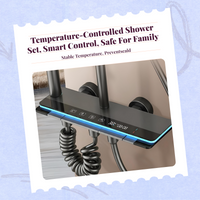 Thermostatic shower, scald-safe
