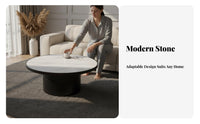 2 Pieces Nesting Round Tables Space-Saving Nesting Table Set Sintered Stsingle Top Multi-Functional for Families, Students