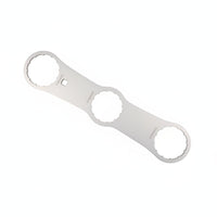 Installation and Removal 3 in 1 Bottom Bracket Tool Multi-Function Integrated Bottom Bracket Wrench High Strength Metal Hollow Crank Tool Easy to Use for Professionals, Cycle Maintenance