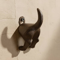 Cast Iron Tail Hook Sturdy Dog Tail Hook Strong for Porch