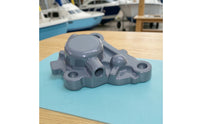 Outboard Engine Thermostat Cover Molded Outboard Thermostat Cover Compact Engine Temperature Housing for Marine Mechanics