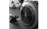 Air Rowing Machine Heavy-Duty Air Rower Rowing Machine with Flywheel Ergonomic Fitness Equipment Professional for Athletes