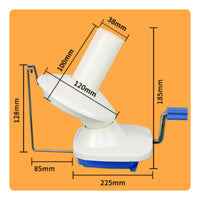 Hand Crank Yarn Winder Long-Lasting Craft Supply Portable for Tabletop