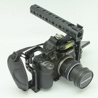 适用松下LUMIX GH3/GH4护甲猫笼套件 单反摄影金属兔笼手提稳定器
