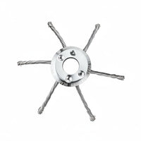 Steel Wire Trimmer Head Rust Removal Universal Brush Blade for Gardeners
