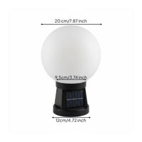 Solar Post Cap Light Energy Saving Outdoor Lighting Daytime Charging for Yard