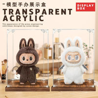 亚克力展示盒乐高高达模型车模泡泡玛特盲盒手办积防尘罩手办盒子