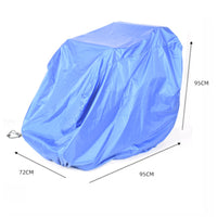 Waterproof Wheelchair Cover Drawstring Hem Rain Guard Sun Protection for Home