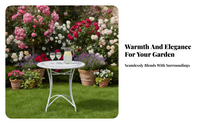 Weatherproof patio side table