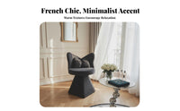 wing-shaped spine Chair Modern & fashion arched spinerest Seat Easy Assembly for Bedroom